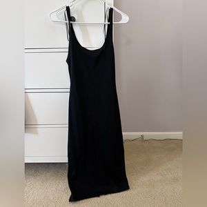 zara dress with a slit